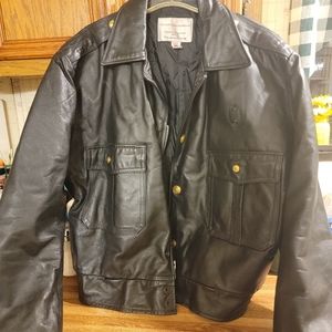 Taylors Leatherwear police duty jacket